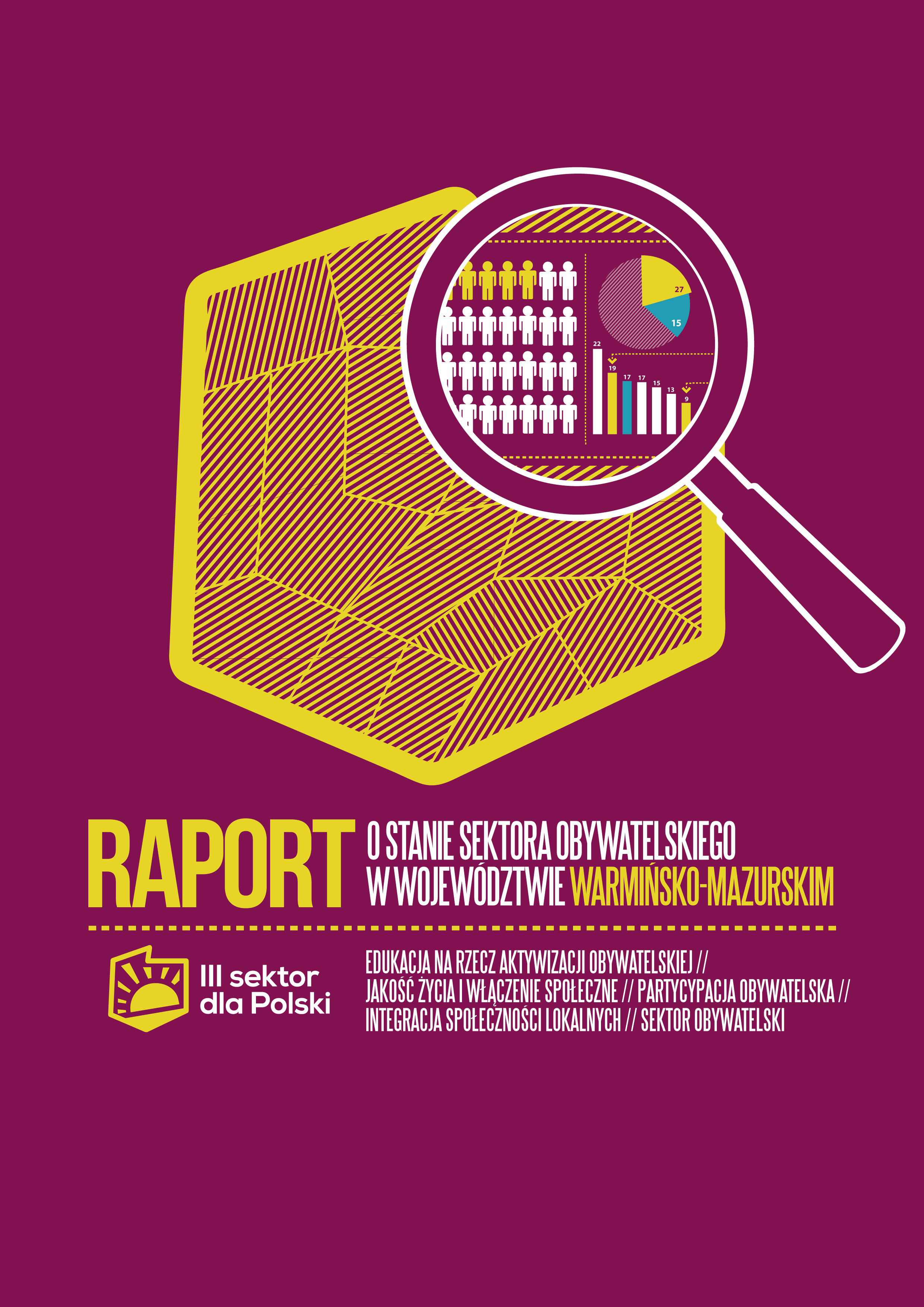 Raport - Badanie stanu sektora obywatelskiego  w województwie warmińsko-mazurskim w kontekście Strategicznej Mapy Drogowej Rozwoju Sektora Obywatelskiego w Polsce